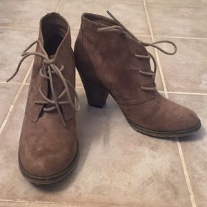 Suede Booties